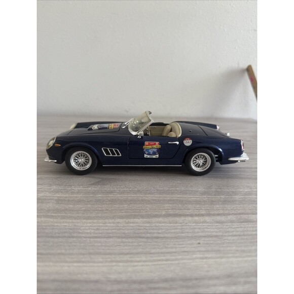 Hot Wheels Blue Ferrari 250 GT 60th Anniversary California 1/18 Scale - Picture 1 of 12